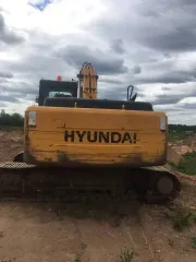 Экскаватор Hyundai R210LC-7 2008 года, цвет серый, желтый, госномер 6821 CB 78, номер двигателя B59-26431500.
