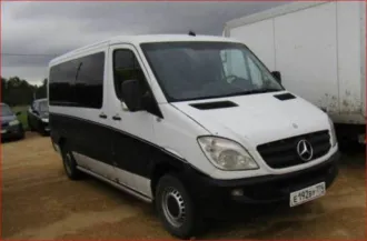 Mercedes-Benz Sprinter 2011 года, 156,4 лс транспортное средство – легковой автомобиль марка/модель – Mercedes-Benz Sprinter, год выпуска – 2011, VIN – WDB9067331S612693, гос.номер Е192ВУ774