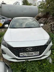 Hyundai Solaris 2022, 122 л.с., 241086 км, АКПП. Легковой автомобиль, марка: Hyundai, модель: Solaris, год изготовления: 2022, цвет: белый, VIN: Z94K241CBNR337557, ПТС: 164301042152335, г/н: М278МВ154, модель двигателя: G4FGNR004991, кузов №: Z94K241CBNR337557, вид собственности: индивидуальная.