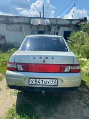 ВАЗ 2110 1977 года, VIN XTA21100010268233, цвет серебристо-желто-зеленый, мощность двигателя 72 л.с.