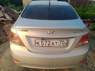 Hyundai Solaris 2011 года, 123 лс, АКПП, VIN: Z94CU41DBBR044096, гос. рег. номер: К572АТ70