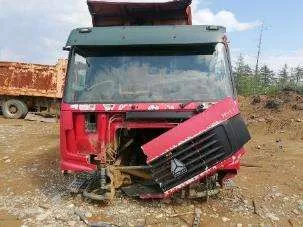 Грузовой-самосвал Shacman SX3316DT366 госномер Н755НК27, 2014 год выпуска, VIN LZGJRDT66EX016146. Разукомплектован, годные остатки.