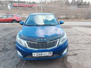 Kia Rio, 2012 года, 123 лс, 248845 км, АКПП. Легковой автомобиль, марка: KIA, модель: RIO, год изготовления: 2012, VIN: Z94CB41BBDR089998, г/н: Т268ХС38