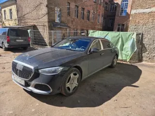 Mercedes-Benz S580 Maybach, 2023 АМТС, г/н К325ОМ53, цвет черный, VIN W1K6X7GB4RA252904. Вид транспорта: легковой автомобиль. Год выпуска: 2023. VIN номер: W1K6X7GB4RA252904. Марка: Mercedes-Benz. Модель: S580 Maybach.