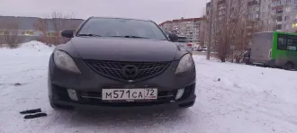 Автомобиль Mazda 6, VIN JMZGH12F701229588, регистрационный знак М571СА, тип ТС легковой, год выпуска 2008, цвет черный, ПТС 77 УА 713166.