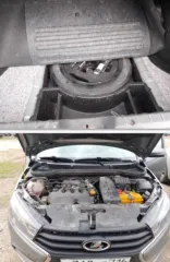 Lada Vesta, 2020 года, 106 л.с., 87788 км, VIN: XTAGFL110MY495790, цвет серый, г/н С 740 МР 716