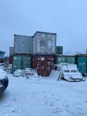 Контейнер PRGU 444790 ЯНАО Тазовский район территория Тазовского НГКМ