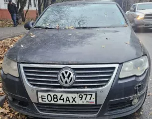 Продажа имущества должника Белый Е.В.  Лот №1 Легковой автомобиль, марка: Фольксваген Пассат , год изготовления: 2007, цвет: Черный, VIN: WVWZZZ3CZ7P118381, ПТС: 77ХА909538, г/н: Е084АХ977, разрешенная максимальная масса 2270 кг, масса без нагрузки 1735 кг