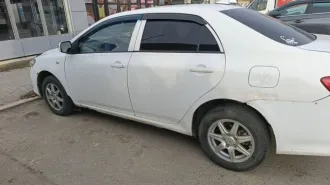 Toyota Corolla, 2008 года, 97 лс, 395000 км, транспортное средство – легковой автомобиль, марка/модель – Toyota Corolla, год выпуска – 2008, VIN – JTNBM58E503501664.