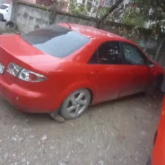 Mazda 6 2006 года, 120 л.с. Цвет: красный. VIN: JMZGG128271659118.