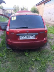 Lada Kalina 2009 года, VIN XTA11193090091081, пробег 164 000 км, цвет серебристо-красный. Состояние неудовлетворительное.