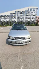 Mazda Demio 2002 легковой автомобиль, марка: МАЗДА, модель: ДЕМИО, год изготовления: 2002 г.в., цвет: серый, VIN отсутствует, кузов (кабина, прицеп) № DW3W732055, мощность двигателя 83 л.с., ПТС 25 ТТ 303147, г/н М433ОА70, разрешенная max масса 1275 кг, масса без нагрузки 1000 кг