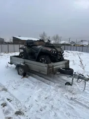 Снегоболотоход РМ 650-2, 2018 года выпуска, VIN: XWTRM6502J0475421, цвет хаки. Мощность двигателя 42,5 л.с., имеются трещины и царапины на кузове.