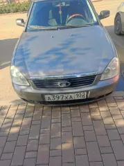 Lada Priora 2007, VIN XTA21703070023217, госномер А397ХА102, двигатель №1929079, мощность 97.9 л.с. (72.0 кВт), цвет кузова серебристо-коричневый.