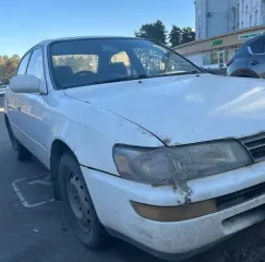 Toyota Corolla 1991 года, 88 лс, транспортное средство Toyota Corolla, г.в. 1991, цвет - белый, гос. номер У 313 ЕН 38