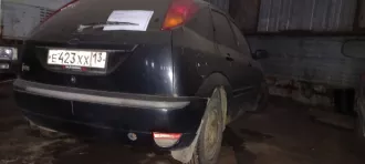 Ford Focus, государственный регистрационный знак Е 423 XX 13rus.