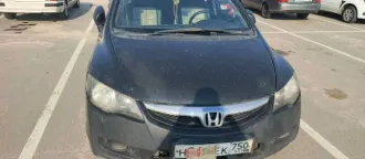 Honda Civic 2010 года, 140 лс, 219074 км, государственный регистрационный знак H266EK750, двигатель: 5106576, цвет: черный, VIN: NLAFD7670AW021652