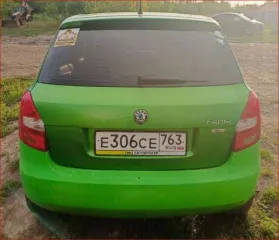 Skoda Fabia 2012 года, VIN: TMBEC45JXD3055596, госномер Е306СЕ763