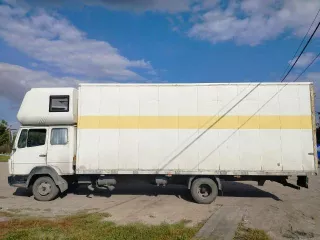 DAIMLER BENZ 817L 1997 г. в. VIN WDB6764091K302161, двигатель 90491600451499, кузов WDB6764091K302161, цвет кузова белый, мощность 170 л. с., рабочий объем двигателя 4249 куб. см.