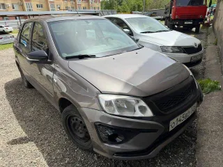 Автомобиль LADA 219010 GRANTA, 2015 г.в., VIN XTA219010F0367742, цвет золотисто-коричневый. Имущество обременено залогом.