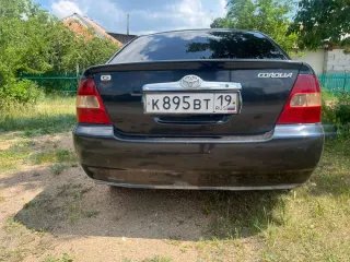 <p>TOYOTA COROLLA, 2002 года выпуска, VIN: отсутствует, кузов № NZE121 3117817. Имущество является предметом залога</p>