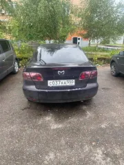 Mazda 6 2005 года, VIN: JMZGG14F551277307, госномер: С037АА550, модель двигателя: LF439185, мощность 104 кВт/141 л.с., объем 1999 см³, цвет кузова темно-вишневый, ПТС 50 РР 034413, СТС 99 66 802051. Не на ходу: отсутствует аккумулятор, пробит радиатор, вытек антифриз, проблемы с подвеской. Пробег…