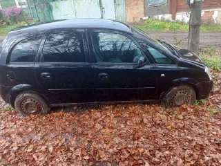 Opel Meriva 2007, Легковой автомобиль, марка: Opel, модель: Meriva, год изготовления: 2007, цвет: черный, VIN: W0L0XCE7584085463, мощность двигателя, л. с. (кВт): 105, рабочий объем двигателя, куб. см: 1598 (не на ходу, требуется ремонт, замена двигателя). Ознакомление с имеющимися в отношении…