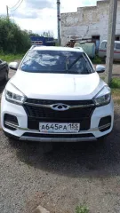 Chery Tiggo 4 2021 года выпуска. VIN: LVVDB24B2MD136394. Цвет кузова: белый. Объем двигателя: 1971 см³. Мощность: 122,4 л.с. Тип: легковой автомобиль. Пробег: 74745 км.