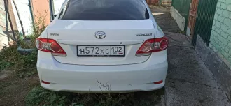 Автомобиль ТОЙОТА КОРОЛЛА, г/н Н572ХС 102, 2012г.в., VIN: JTNBV58E00J202172, Цвет Белый  т/с находится в неудовлетворительном состоянии, не на ходу, автомобиль после ДТП, не заводится, во время ДТП сработали левые боковые подушки безопасности и передние подушки безопасности, левая сторона…