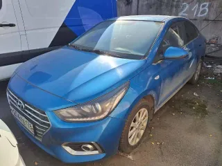 HYUNDAI SOLARIS, 2017, VIN: Z94K341CBJR008042, Цвет: Синий, Свидетельство ТС № 7849№970418, Паспорт ТС № 78ОР766181
