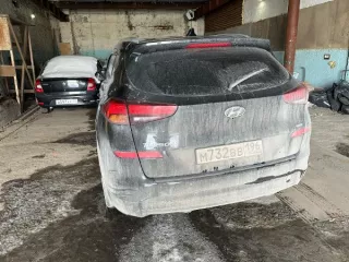 Hyundai Tucson, регистрационный знак М732ВВ196, VIN XWEJ3813CK0001367, 2019 года выпуска. ПТС, СТС, 2 ключа от зажигания/дверей, брелок сигнализации Starline, запасной брелок сигнализации.
