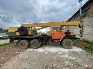 Урал-анкс-3574 грузовой, автокран 1994 года, VIN X1P555700P0046080, пробег 60 929 тыс. км, гос. № У727МА 50