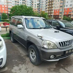 Hyundai Terracan, 2002 года, 103 лс, 400000 км, АКПП. Транспортное средство HYUNDAI TERRACAN, 2002 г.в., VIN KMHNM81WP2U041007, гос.номер А771УВ124, собственность. Авто не на ходу, неисправлен двигатель, передний мост не подключается. Пробег около 400000 км, аккумулятор старый, не рабочий. Коробка…