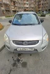 KIA Sportage 2009 года выпуска, VIN XWEKG812AA0001237.