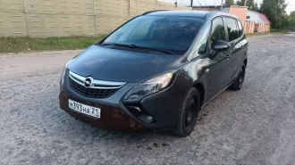 Opel Zafira Tourer, VIN XWFPD9DC1C0006271, легковой универсал, категория B, 2012 г., модель двигателя A14NET 19AT4698, госномер М393НА21, кузов XWFPD9DC1C0006271, цвет темно-серый, мощность 140 л.с. (103 кВт), объем 1362 см³, бензиновый двигатель, ПТС 16 00 400026 от 16.11.2016.