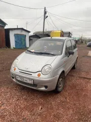 Daewoo Matiz 2010 года, 51 л.с., пробег 62503 км. VIN: XWB4A11CDAA293160. Цвет кузова: серебристый. Номер двигателя: F8CV 512790KC2. Двигатель снят, автомобиль разукомплектован.