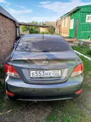 Hyundai Solaris 2014 года, VIN: Z94CT41DADR311577. Техническое состояние: длительное время не эксплуатировался. Требуется замена задних колодок, колеса спускают. Передний бампер немного провисает. Местонахождение: Республика Башкортостан, Федоровский район, село Бала-Четырман. В отношении имущества…