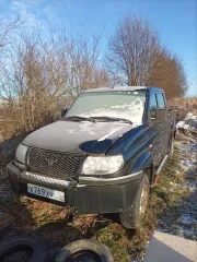 УАЗ Pickup 2014 года, 128 л.с., полный привод. Документы СТС и ПТС имеются. В наличии один комплект ключей. Точный пробег указать не можем, т.к. автомобиль не заводится, отсутствует аккумулятор. Пробег ориентировочно 350-400 тысяч км. Автомобиль битый, требует ремонта. Не работает одометр, есть…