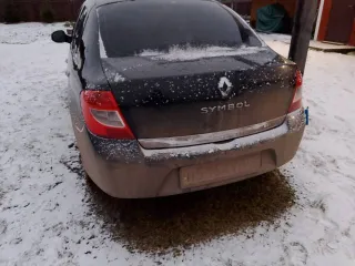 Renault Symbol, 2008 года, 98 лс, 122861 км, легковой автомобиль, марка: Renault, модель: Symbol LE2 NR, год изготовления: 2008, цвет: черный, VIN: VF1LBVA0540535209, ПТС: 59РО735676, г/н: Н516КУ159, мощность двигателя, л. с. (кВт): 98 (72,06)