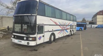 Автобус Cetra S216HDS 1991 года выпуска, цвет белый. Идентификационный номер WKK1390000102536, бензиновый двигатель, мощность 366 л.с. Местонахождение: Московская область, Мытищинский г.о., деревня Болтино.