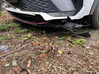 Geely Coolray 2023 Белый VIN LB37622Z0PX613800 После ДТП неисправен