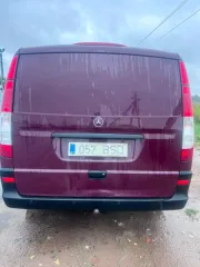 Mercedes-Benz VITO 2008 легковой автомобиль, бордового цвета, объем двигателя 2148 см3, мощность 85 кВт, дизель, с комплектом ключей (1 шт.), VIN WDF63960313483709, г.р.з 057BSD.