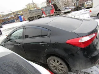 Kia Cerato 2014 года, 130 л.с., 155505 км. Автомобиль легковой, марка: Kia, модель: YD (Cerato, Forte), VIN: XWEFX411BE0004641, гос. рег. номер: Е049СН174, год изготовления: 2014