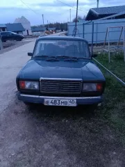 VAZ 2107, 2006 года, 74 лс, 17529 км. Транспортное средство, ВАЗ 21074, 2006 г.в., VIN: XTA21074062367980, гос. рег. знак: Е483МВ40, модель, номер двигателя: 21067, 8340874, мощность (кВт/л.с.): 55.0/74.0, рабочий объём двигателя (см3): 1568, цвет кузова (кабины): темно-зеленый, масса в снаряженном…