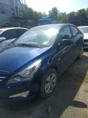 Легковой автомобиль Hyundai Solaris 2016 года выпуска, цвет: синий, государственный номерной знак: T536PB72, двигатель №G4FCFW608408, мощность двигателя, л. с. (кВт): 123/90.4, рабочий объем двигателя куб.см: 1591, VIN № Z94CT41DBHR512431. На заднем бампере и кузове имеются повреждения…