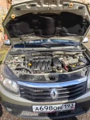 Renault Sandero Stepway 2012 года, цвет бежевый. VIN: X7LBSRBYNCH500897, ПТС: 53НС734170. Модель двигателя: К4МС697, бензиновый, номер D015330, мощность 103 л.с., объем 1598 куб.см. Максимальная масса 1615 кг, масса без нагрузки 1138 кг.