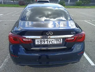 Infiniti Q70, 2015, VIN JN1BCAY51U0770020. Более подробные сведения об имуществе, его составе, характеристиках, описание, порядок ознакомления можно получить у финансового управляющего Хомутова Д.В. в рабочие дни с 10.00 до 16.00 по адресу: 350063, г. Краснодар, ул. Комсомольская, 15, оф. 1107…