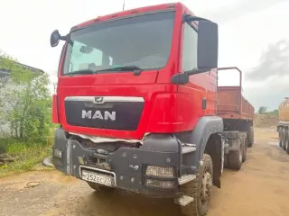 Грузовой тягач седельный MAN TSG 33.480 6x6 BBS-WW, 2017 г.в., гос. рег. номер О436ММ27, гар. № 802.