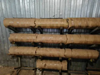 Линия для печенья 4-600, 2020 года выпуска, заводской номер 0047. Комплектация: печь тоннельная ПКМ 4-600, 2020 г.в., зав. номер 0047; конвейер охлаждения КОХ-2 3-600, 2020 г.в., зав. номер 0037; котел пищеварочный электрический КПЭ-100, 2019 г.в., зав. номер 8541; барабан формовочный…