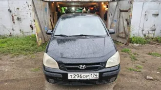 Hyundai Getz GLS 1.3 2004 года, VIN KMHBU51HP4U239913.